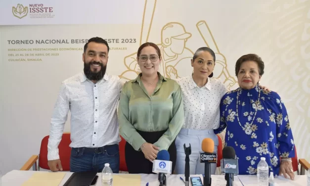 CULIACÁN SERÁ SEDE DEL ‘TORNEO NACIONAL BEISBOLISSSTE 2023’