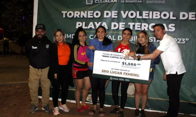 TODO UN ÉXITO TORNEO DE VOLEIBOL DE PLAYA DE TERCIAS