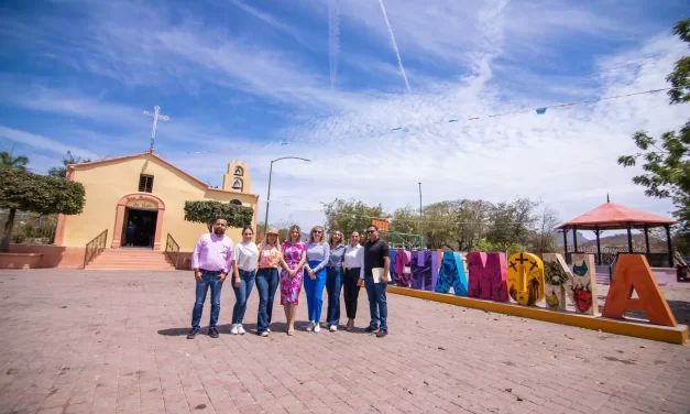 INICIA PROGRAMA COLOREANDO SINALOA EN LA SINDICATURA DE TACUICHAMONA