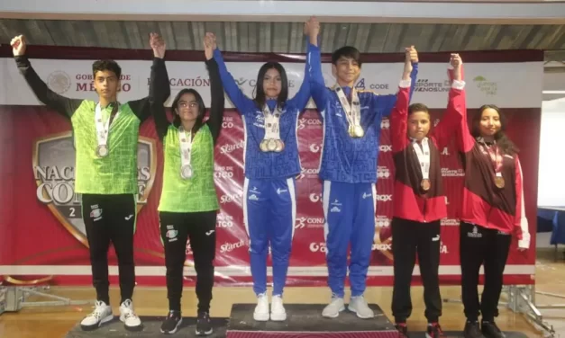 SUMA SINALOA TRES MEDALLAS MÁS EN NACIONALES CONADE