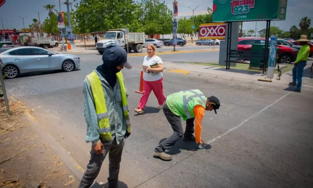 CONSTRUYEN REDUCTORES DE VELOCIDAD