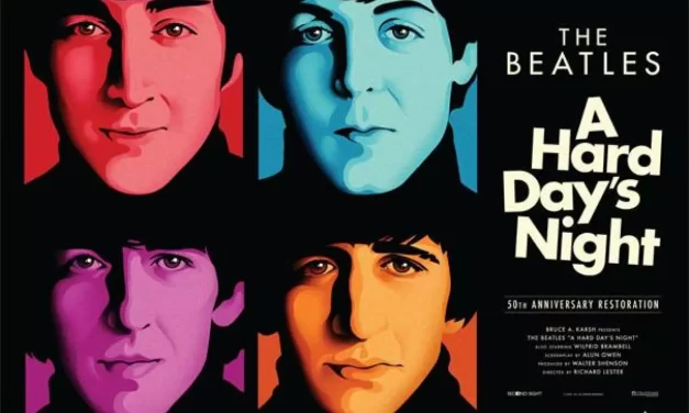 A HARD DAY’S NIGHT PROTAGONIZADO POR THE BEATLES