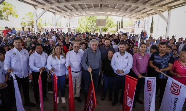 MI AMOR POR BADIRAGUATO SE DEMUESTRA CON EL INICIO DEL TRAMO CARRETERO EN SAN JOSÉ DEL LLANO: ROCHA MOYA