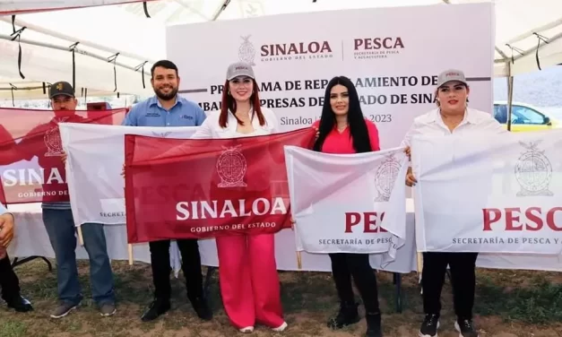 ARRANCA EL PROGRAMA DE REPOBLAMIENTO DE ALEVINES EN EMBALSES Y PRESAS EN SINALOA