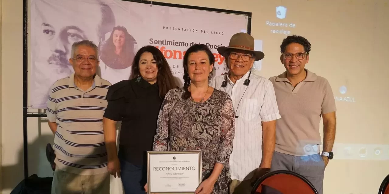 SYLVIA SCHNEIDER COMPARTE CON LOS MAZATLECOS EL LEGADO DEL ALFONSO REYES