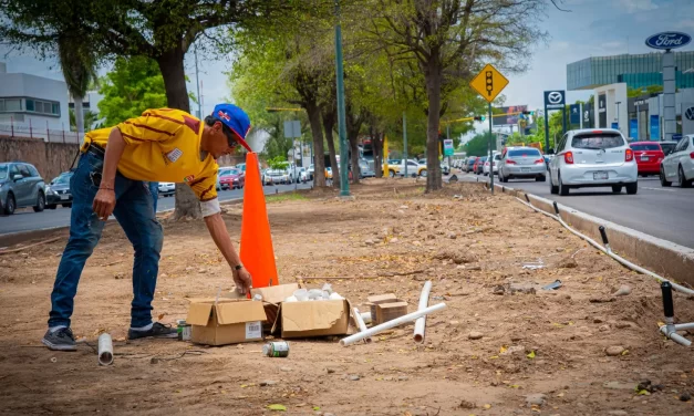 REGISTRA 60 POR CIENTO INSTALACIÓN DE TUBERÍA PVC EN SISTEMA DE RIEGO POR ASPERSIÓN