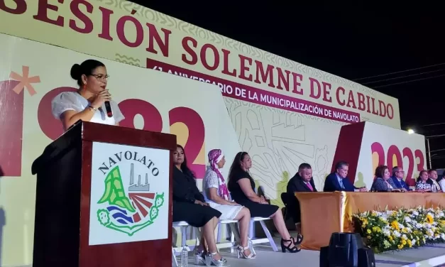 REALIZAN SESIÓN SOLEMNE DE CABILDO POR EL 41 ANIVERSARIO DE LA MUNICIPALIZACIÓN DE NAVOLATO