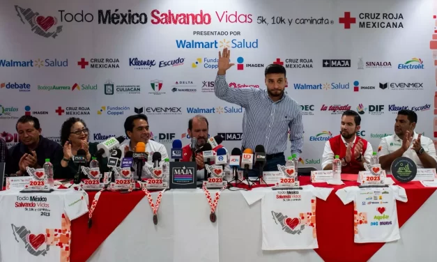 PRESENTE JULIO CÉSAR CASCAJARES EN ANUNCIO DE CARRERA ‘TODO MÉXICO SALVADO VIDAS’