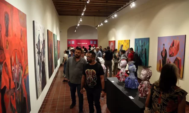 ALEX MOJICA EXPONE SUS ESCULTURAS, EN EL MASIN