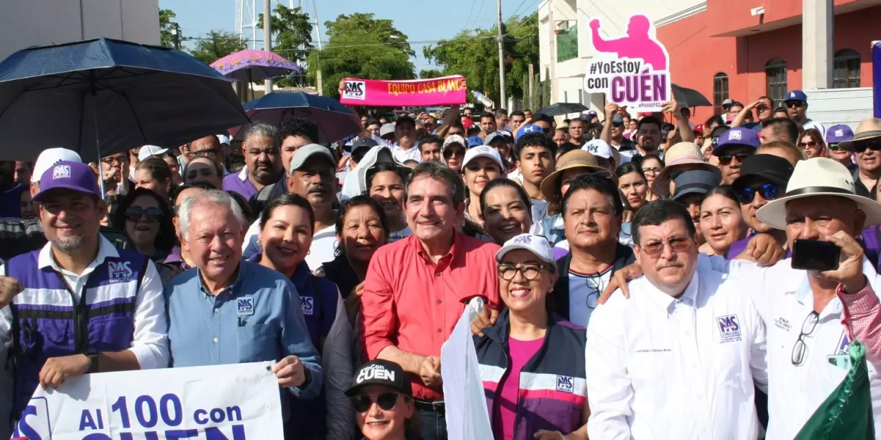 LOS PARTIDOS POLÍTICOS DEBERÍAN PONERSE A TRABAJAR DE VERDAD EN FAVOR DE LA CIUDADANÍA: CUÉN OJEDA