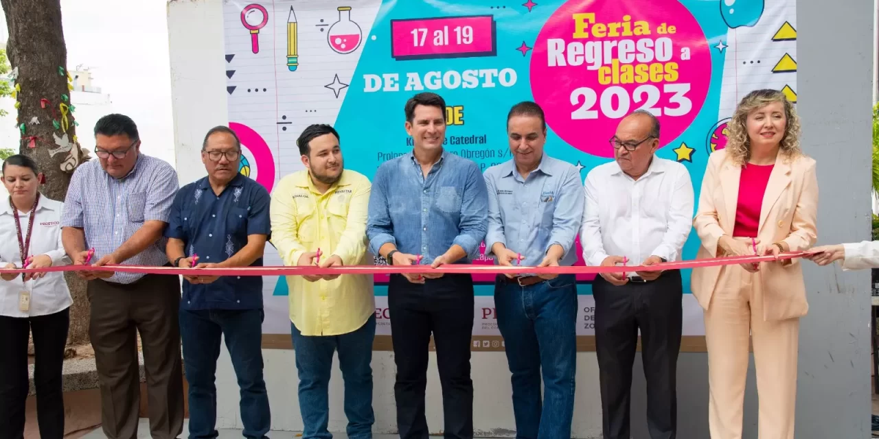 INICIA LA ‘FERIA DE REGRESO A CLASES’ EN COLABORACIÓN CON PROFECO