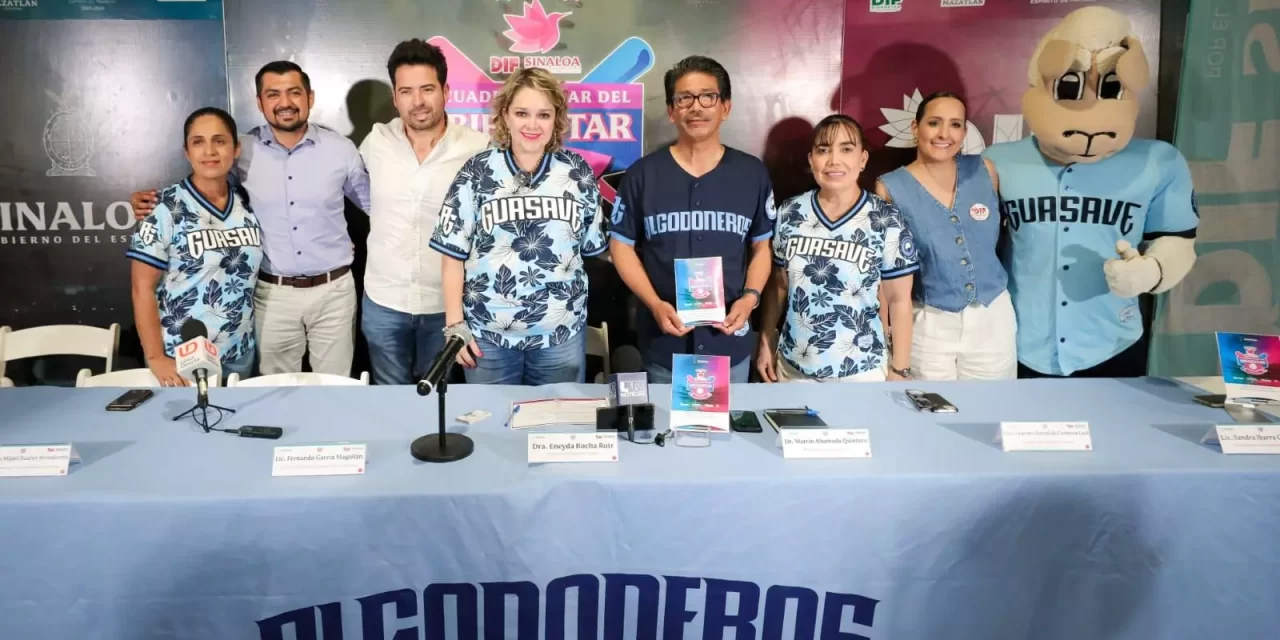 ANUNCIA ENEYDA ROCHA “EL CUADRANGULAR DEL BIENESTAR” EN GUASAVE Y LOS MOCHIS “BATEA LA DIABETES INFANTIL”