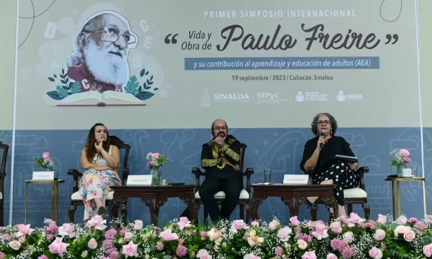 INAUGURA GRACIELA DOMÍNGUEZ PRIMER SIMPOSIUM INTERNACIONAL “VIDA Y OBRA DE PAULO FREIRE”