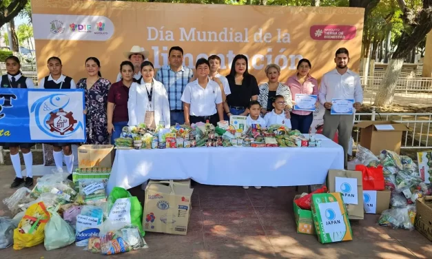 MARGOTH URREA ENCABEZA COLECTA DE ALIMENTOS POR EL DÍA MUNDIAL DE LA ALIMENTACIÓN