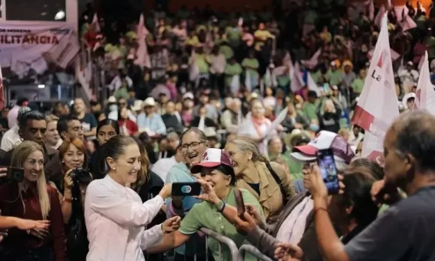 “MI SUEÑO ES QUE NO HAYA RECHAZADOS EN EL PAÍ”: CLAUDIA SHEINBAUM