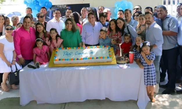 EL MEJOR REGALO DE CUMPLEAÑOS FUE LA ASISTENCIA DE TODOS: CUÉN OJEDA