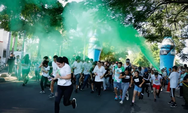 SE PINTAN DE VERDE EN LA CARRERA DE CONVIVENCIA DE COBAES