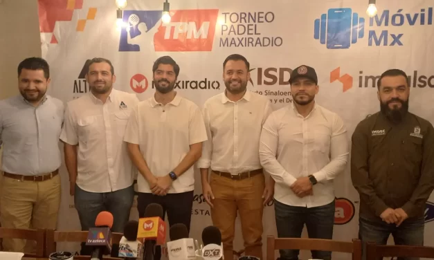 CON APOYO DEL IMDEC, ANUNCIAN TORNEO ANUAL DE PÁDEL MAXIRADIO