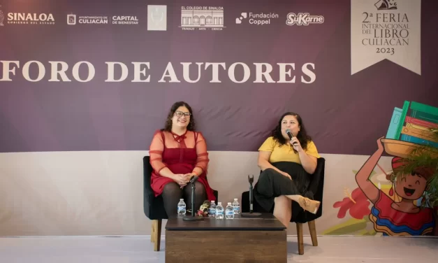 ÉXITO EN EL PRIMER DÍA DEL FORO DE AUTORES EN LA FERIA INTERNACIONAL DEL LIBRO CULIACÁN 2023