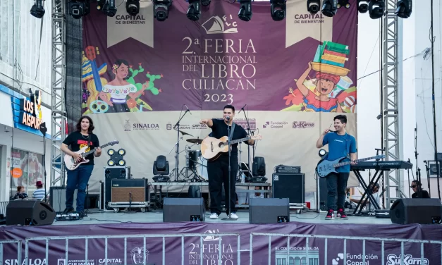 FIN DE SEMANA OFRECE UNA VARIADA PROGRAMACIÓN CULTURAL EN LA FIL CULIACÁN 2023