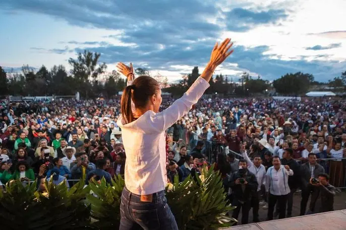“NUNCA MÁS UN GOBIERNO QUE REPRIMA AL PUEBLO DE MÉXICO”: CLAUDIA SHEINBAUM