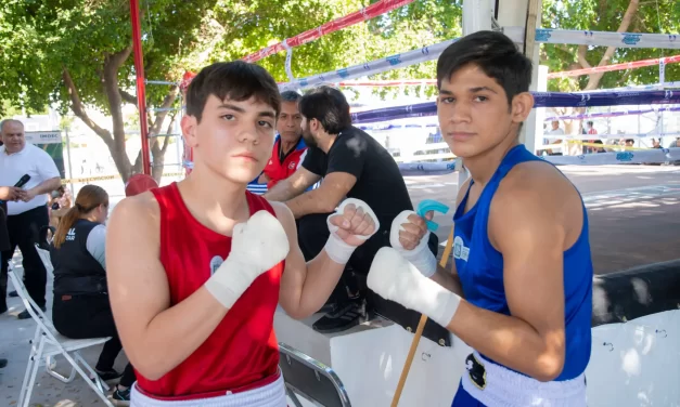 INAUGURAN GIMNASIO DE BOX EN POLIDEPORTIVO VALLE ALTO