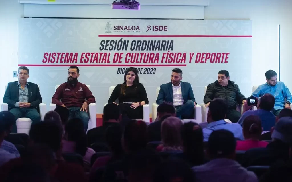 REALIZAN SESIÓN ORDINARIA DEL SISTEMA ESTATAL DE CULTURA FÍSICA Y DEPORTE 2023