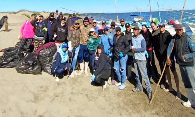 “LIBERAN” A LA ISLA ALTAMURA DE UNA TONELADA DE BASURA Y OTROS DESECHOS