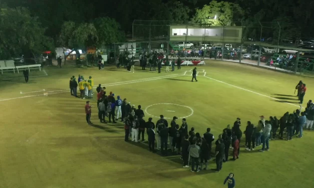 INAUGURAN SEXTA TEMPORADA DE LA LIGA MUNICIPAL DE SOFTBOL PARQUE CULIACÁN «NALLELY PÉREZ AMÉZQUITA»