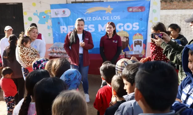 MARGOTH URREA FESTEJA EL DÍA DE REYES MAGOS A MÁS DE 500 NIÑOS