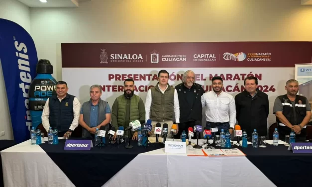 PRESENTAN EL MARATÓN INTERNACIONAL DE CULIACÁN 2024 EN SU EDICIÓN 33