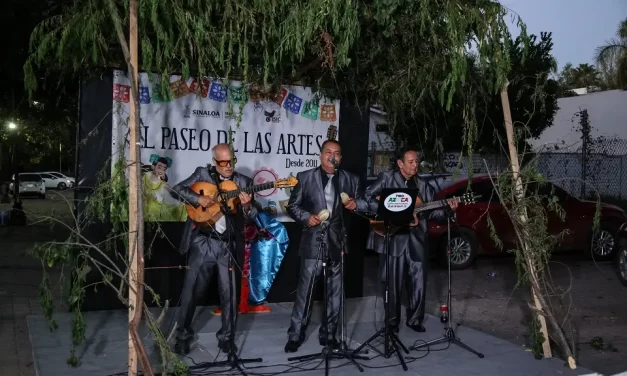 CON DANZAS YOREMES DE CUARESMA Y TRÍO AZTECA SIGUE EL PASEO DE LAS ARTES