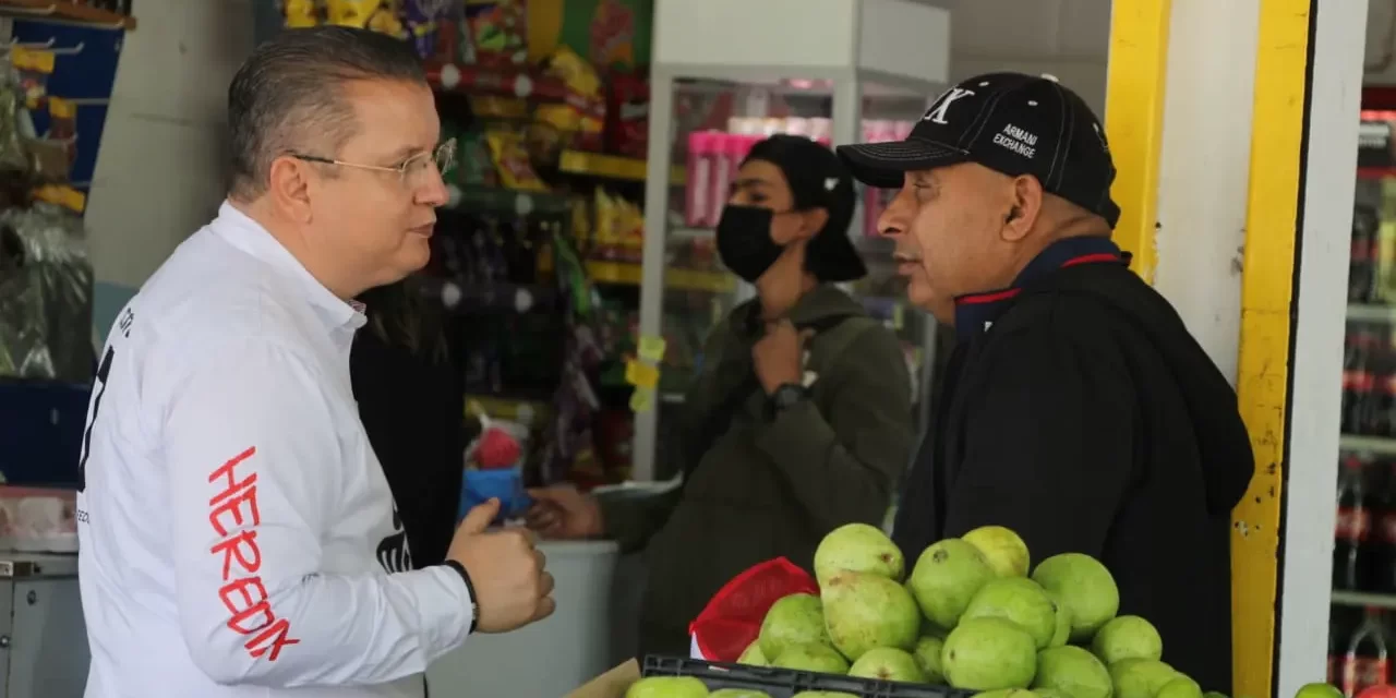 NO ME PIERDO EN EL DISTRITO 07, YO SÍ HE TRABAJADO: NOÉ HEREDIA