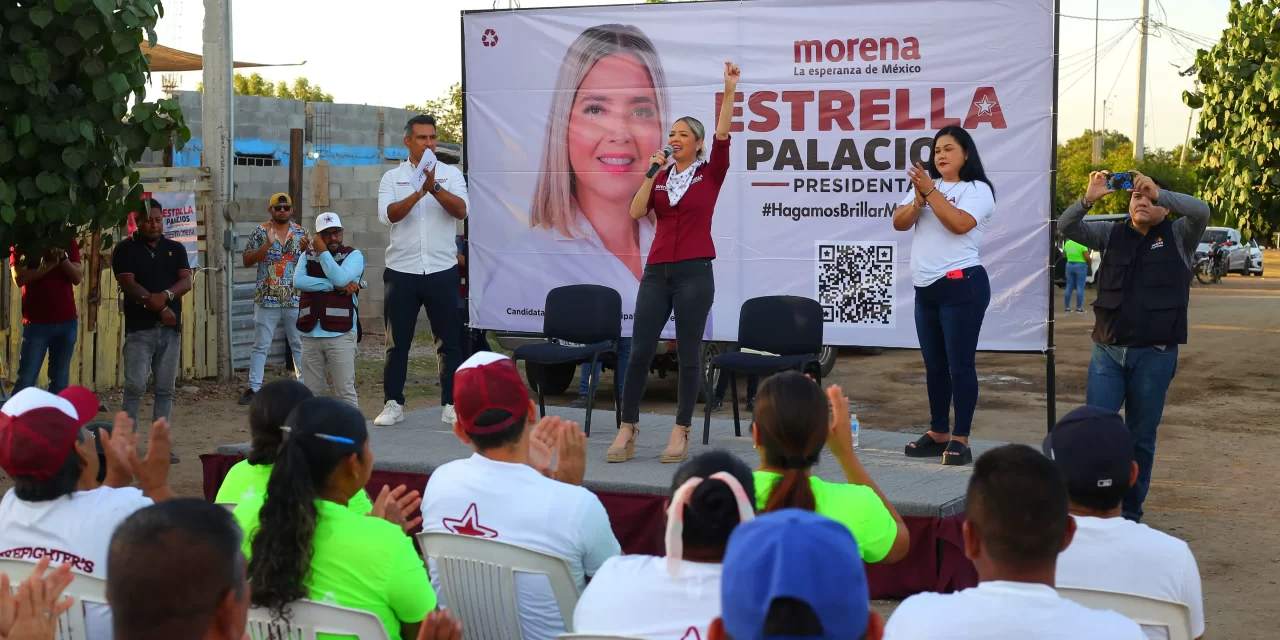 RECIBEN CON CARIÑO VECINOS DE EX HACIENDA DEL CONCHI A LA PRÓXIMA PRESIDENTA MUNICIPAL DE MAZATLÁN, ESTRELLA PALACIOS