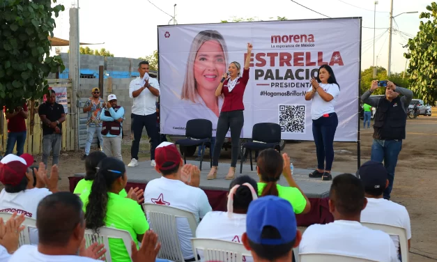 RECIBEN CON CARIÑO VECINOS DE EX HACIENDA DEL CONCHI A LA PRÓXIMA PRESIDENTA MUNICIPAL DE MAZATLÁN, ESTRELLA PALACIOS