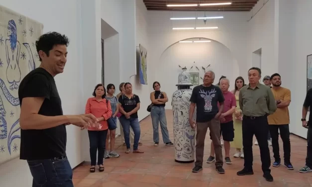 EDUARDO SARABIA HABLA SOBRE SU OBRA EN “NOCHE DE MUSEO”