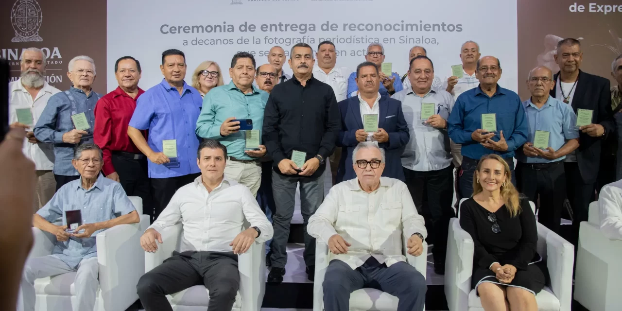 RECONOCEN A DECANOS DE LA FOTOGRAFÍA PERIODÍSTICA EN SINALOA