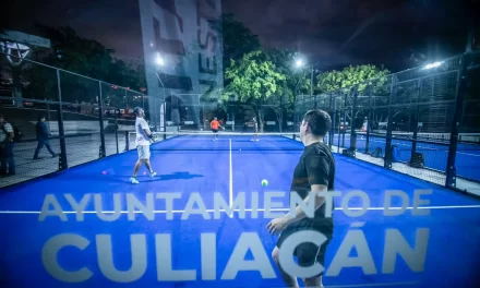 PARQUE CULIACÁN 87 CUENTA CON NUEVAS CANCHAS DE PÁDEL