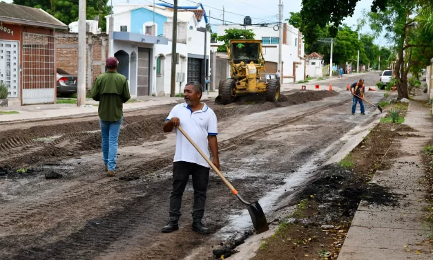 ACONDICIONAMIENTO DE VIALIDADES AVANZA EN TODOS LOS CUADRANTES DE LA CIUDAD