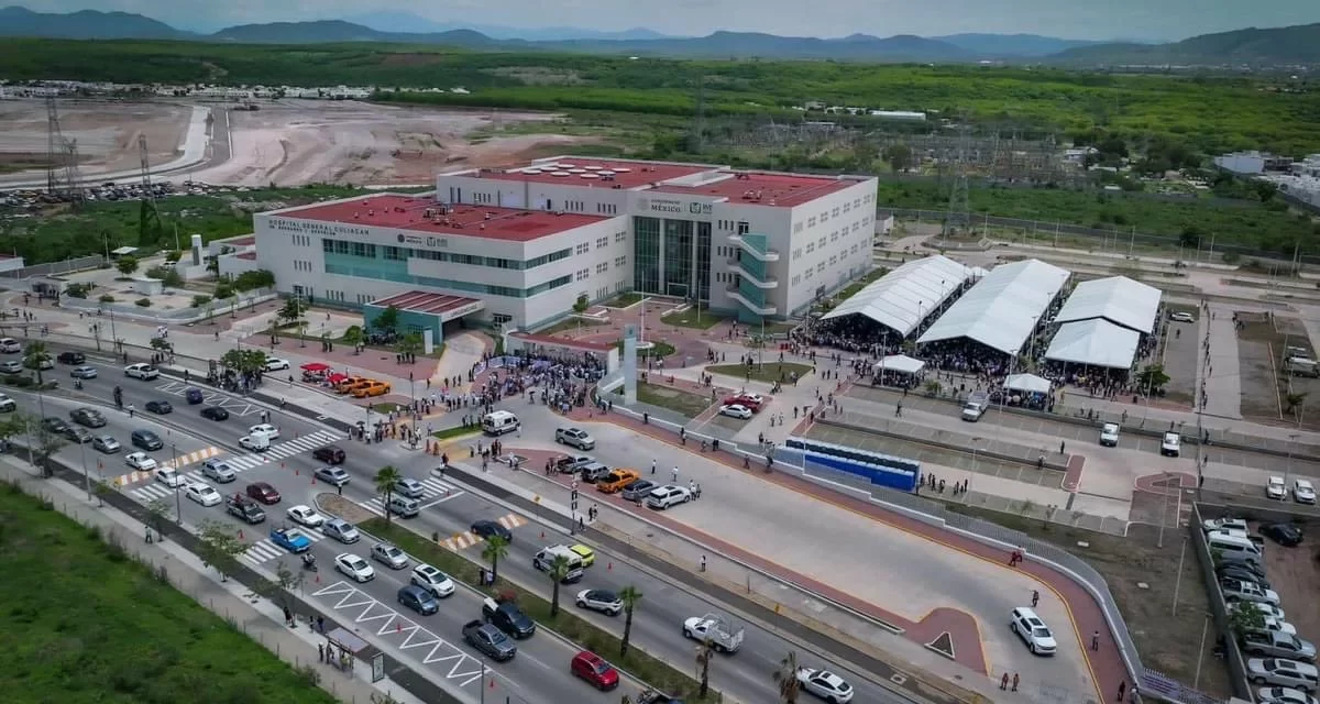 AMLO Y ROCHA INAUGURAN EL NUEVO HOSPITAL GENERAL DE CULIACÁN