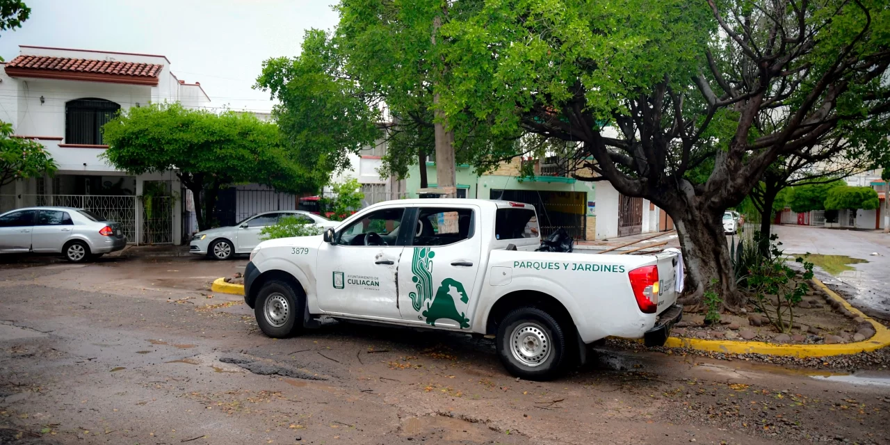 AYUNTAMIENTO DE CULIACÁN INTENSIFICA LABORES DE APOYO TRAS LAS RECIENTES LLUVIAS