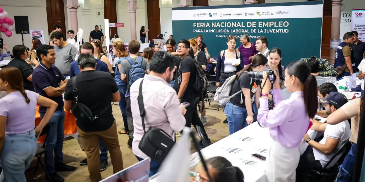 PARTICIPA DIF SINALOA EN LA FERIA NACIONAL DE EMPLEO PARA LA INCLUSIÓN LABORAL DE LA JUVENTUD