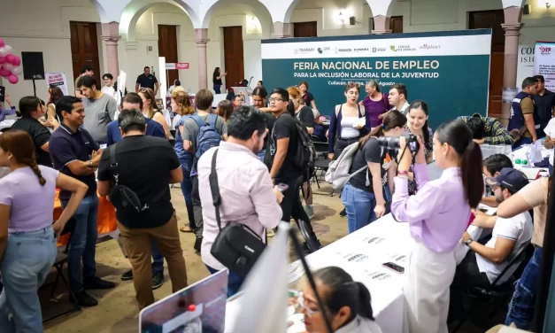 PARTICIPA DIF SINALOA EN LA FERIA NACIONAL DE EMPLEO PARA LA INCLUSIÓN LABORAL DE LA JUVENTUD