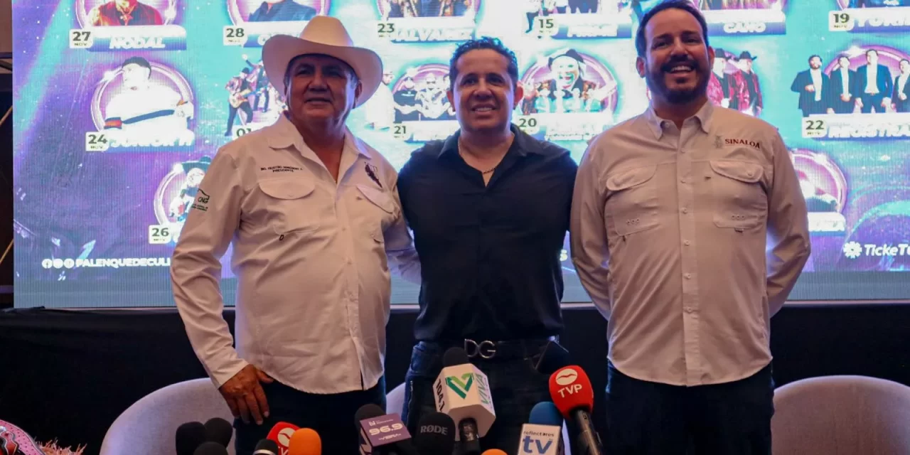 REVELAN LA CARTELERA OFICIAL DEL PALENQUE CULIACÁN