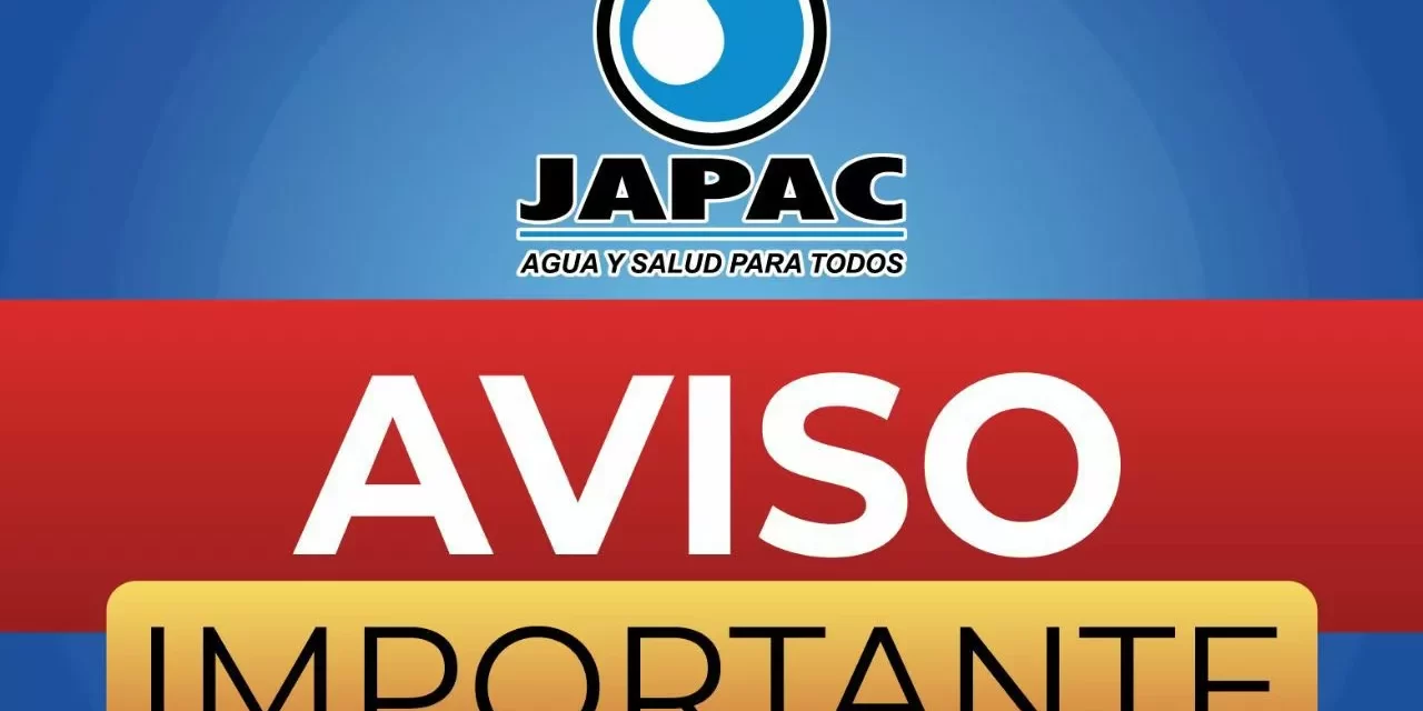 JAPAC ANUNCIA CIERRE DE AVENIDA FEDERALISMO