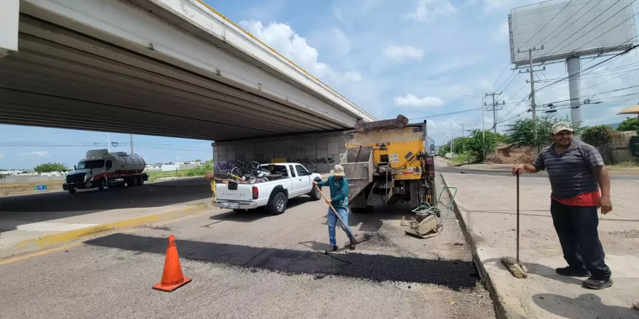 ACTIVIDADES DE BACHEO Y REENCARPETADO SE REANUDAN EN SECTORES DE LA CIUDAD