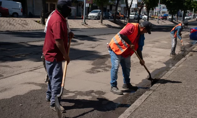 AVANZA REENCARPETADO EN BULEVAR MADERO Y CONTINÚAN TRABAJOS DE BACHEO EN DIVERSOS PUNTOS DE CULIACÁN