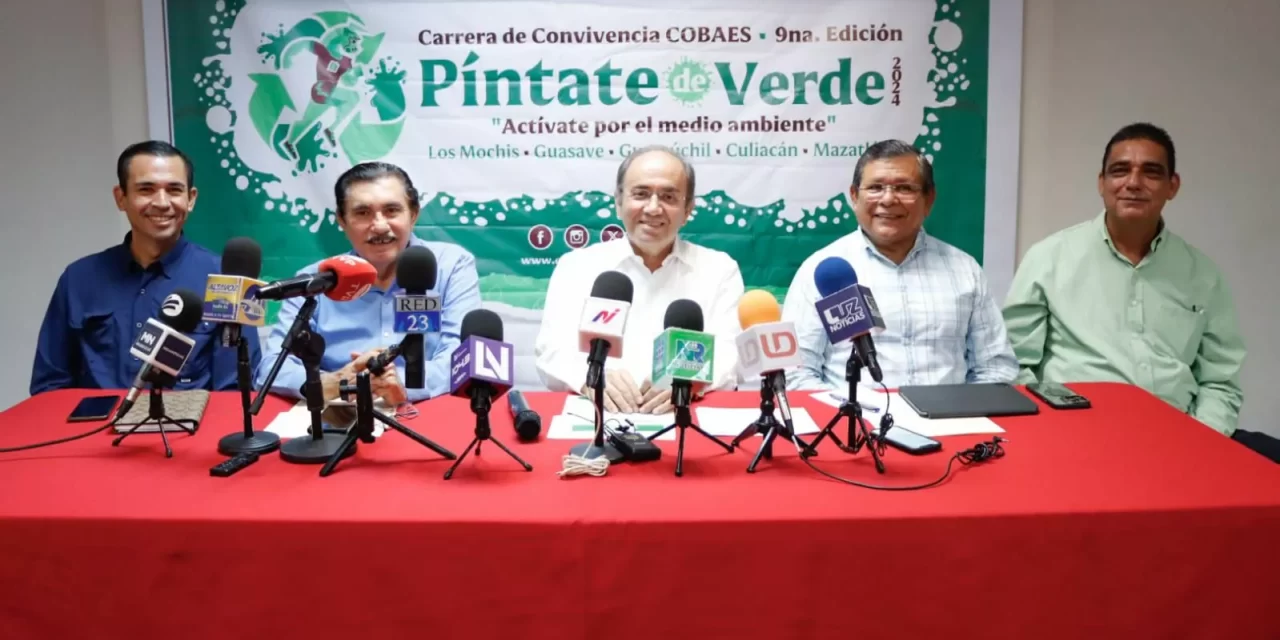 ¡ESTAMOS LISTOS! COBAES ANUNCIA LA 9ª EDICIÓN DE LA CARRERA PÍNTATE DE VERDE