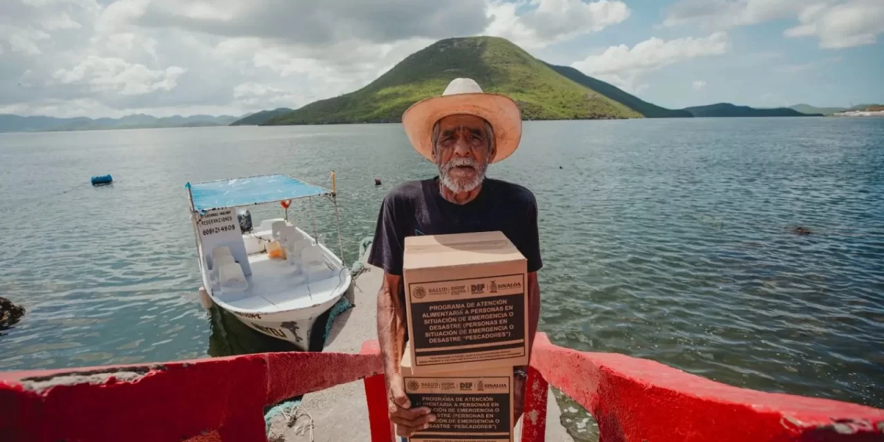 CONTINÚA DIF SINALOA ATENDIENDO A LAS FAMILIAS DE CAMPOS PESQUEROS