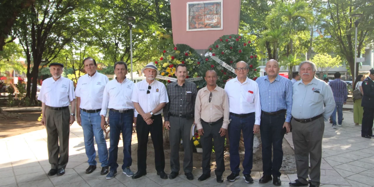 REALIZARON UNA GUARDIA DE HONOR POR EL 159º ANIVERSARIO LUCTUOSO DEL GRAL. ANTONIO ROSALES